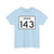 Indiana 143 (Indiana) (Road Sign) T-Shirt