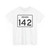 Indiana 142 (Indiana) (Road Sign) T-Shirt