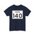 Indiana 140 (Indiana) (Road Sign) T-Shirt