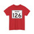 Indiana 126 (Indiana) (Road Sign) T-Shirt