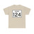 Indiana 124 (Indiana) (Road Sign) T-Shirt