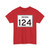 Indiana 124 (Indiana) (Road Sign) T-Shirt