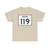 Indiana 119 (Indiana) (Road Sign) T-Shirt