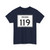 Indiana 119 (Indiana) (Road Sign) T-Shirt