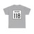 Indiana 118 1955 (Indiana) (Road Sign) T-Shirt
