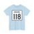 Indiana 118 1955 (Indiana) (Road Sign) T-Shirt