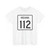 Indiana 112 1955 (Indiana) (Road Sign) T-Shirt