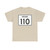Indiana 110 (Indiana) (Road Sign) T-Shirt