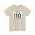 Indiana 110 (Indiana) (Road Sign) T-Shirt