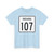 Indiana 107 1955 (Indiana) (Road Sign) T-Shirt