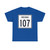 Indiana 107 1955 (Indiana) (Road Sign) T-Shirt