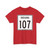 Indiana 107 1955 (Indiana) (Road Sign) T-Shirt