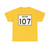 Indiana 107 (Indiana) (Road Sign) T-Shirt