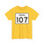 Indiana 107 (Indiana) (Road Sign) T-Shirt