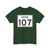 Indiana 107 (Indiana) (Road Sign) T-Shirt