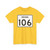 Indiana 106 (Indiana) (Road Sign) T-Shirt
