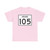 Indiana 105 (Indiana) (Road Sign) T-Shirt
