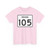 Indiana 105 (Indiana) (Road Sign) T-Shirt