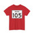 Indiana 105 (Indiana) (Road Sign) T-Shirt