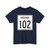 Indiana 102 1955 (Indiana) (Road Sign) T-Shirt