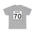 Indiana 70 (Indiana) (Road Sign) T-Shirt