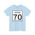Indiana 70 (Indiana) (Road Sign) T-Shirt
