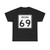 Indiana 69 (Indiana) (Road Sign) T-Shirt