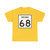 Indiana 68 (Indiana) (Road Sign) T-Shirt