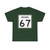 Indiana 67 (Indiana) (Road Sign) T-Shirt