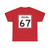 Indiana 67 (Indiana) (Road Sign) T-Shirt