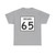 Indiana 65 (Indiana) (Road Sign) T-Shirt