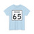 Indiana 65 (Indiana) (Road Sign) T-Shirt
