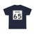 Indiana 65 (Indiana) (Road Sign) T-Shirt