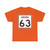 Indiana 63 (Indiana) (Road Sign) T-Shirt