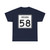 Indiana 58 (Indiana) (Road Sign) T-Shirt