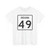 Indiana 49 (Indiana) (Road Sign) T-Shirt