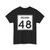 Indiana 48 (Indiana) (Road Sign) T-Shirt