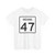 Indiana 47 (Indiana) (Road Sign) T-Shirt