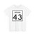Indiana 43 (Indiana) (Road Sign) T-Shirt