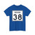 Indiana 38 (Indiana) (Road Sign) T-Shirt