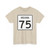 Indiana 75 (Indiana) (Road Sign) T-Shirt