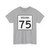 Indiana 75 (Indiana) (Road Sign) T-Shirt