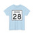 Indiana 28 (Indiana) (Road Sign) T-Shirt