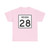 Indiana 28 (Indiana) (Road Sign) T-Shirt