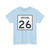 Indiana 26 (Indiana) (Road Sign) T-Shirt