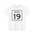 Indiana 19 1955 (Indiana) (Road Sign) T-Shirt