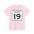 Indiana 19 1955 (Indiana) (Road Sign) T-Shirt