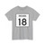 Indiana 18 (Indiana) (Road Sign) T-Shirt
