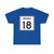 Indiana 18 (Indiana) (Road Sign) T-Shirt