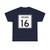 Indiana 16 (Indiana) (Road Sign) T-Shirt